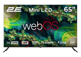 Телевизор 2E 65" 65A88H (2E-65A88H) Black