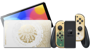 Консоль Nintendo Switch OLED Model HEG-001 The Legend of Zelda: Tears of the Kingdom Limited Edition 64GB Gold